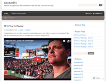Tablet Screenshot of batcave841.wordpress.com