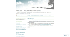 Desktop Screenshot of amenoroeste.wordpress.com