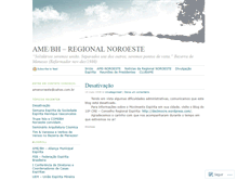 Tablet Screenshot of amenoroeste.wordpress.com