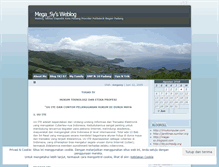 Tablet Screenshot of megasy.wordpress.com