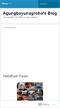 Mobile Screenshot of agungbayunugroho.wordpress.com