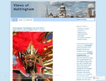Tablet Screenshot of nottinghamviews.wordpress.com