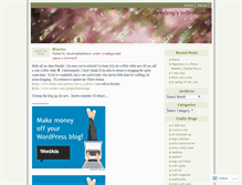 Tablet Screenshot of dewdropbabbleson.wordpress.com