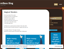 Tablet Screenshot of mibess.wordpress.com