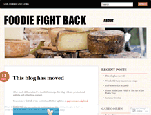 Tablet Screenshot of foodiefightback.wordpress.com