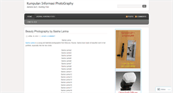 Desktop Screenshot of belajarmoto88.wordpress.com