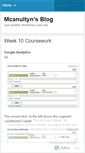 Mobile Screenshot of mcanultyn.wordpress.com