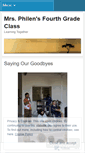 Mobile Screenshot of mrsphilen.wordpress.com