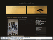 Tablet Screenshot of mrsphilen.wordpress.com
