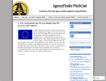 Tablet Screenshot of agencyfindereu.wordpress.com