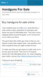 Mobile Screenshot of handgunsforsale.wordpress.com