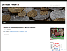 Tablet Screenshot of bulldozeamerica.wordpress.com