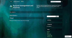Desktop Screenshot of crmtrial.wordpress.com