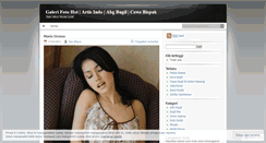 Desktop Screenshot of galerifotohot.wordpress.com