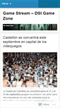 Mobile Screenshot of gamestream.wordpress.com