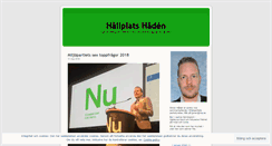 Desktop Screenshot of hallplatshaden.wordpress.com