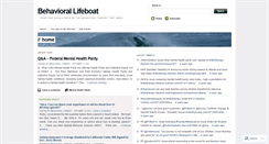 Desktop Screenshot of abalifeboat.wordpress.com