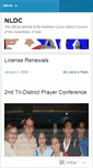 Mobile Screenshot of nldcag.wordpress.com