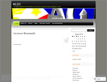 Tablet Screenshot of nldcag.wordpress.com