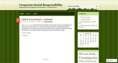 Desktop Screenshot of csrcsr.wordpress.com