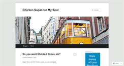 Desktop Screenshot of chickensopas.wordpress.com