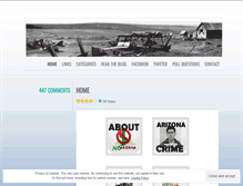 Tablet Screenshot of noarizona.wordpress.com