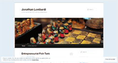 Desktop Screenshot of jonlombardi.wordpress.com