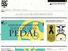 Tablet Screenshot of andandoenbicicarajo.wordpress.com