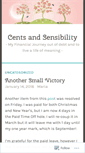 Mobile Screenshot of centsandsensibility.wordpress.com