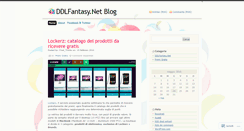 Desktop Screenshot of ddlfantasy.wordpress.com