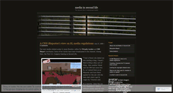 Desktop Screenshot of mediainsecondlife.wordpress.com