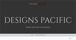 Desktop Screenshot of designspacific.wordpress.com