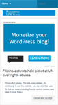 Mobile Screenshot of philippineuprwatch.wordpress.com