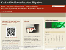 Tablet Screenshot of knolannotummigration.wordpress.com