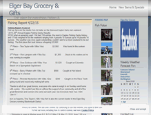 Tablet Screenshot of elgerbaygrocery.wordpress.com