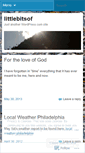 Mobile Screenshot of littlebitsof.wordpress.com