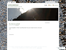 Tablet Screenshot of littlebitsof.wordpress.com