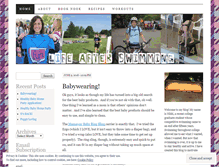 Tablet Screenshot of lifeafterswimming.wordpress.com