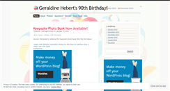 Desktop Screenshot of geraldineninety.wordpress.com