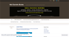 Desktop Screenshot of neildanielsbooks.wordpress.com