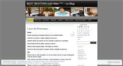 Desktop Screenshot of golfhotel.wordpress.com