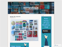 Tablet Screenshot of borrandoque.wordpress.com