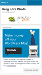 Mobile Screenshot of greglozaphoto.wordpress.com