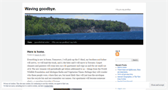 Desktop Screenshot of handwavemi.wordpress.com