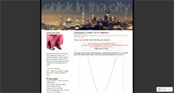 Desktop Screenshot of chickinthecity.wordpress.com