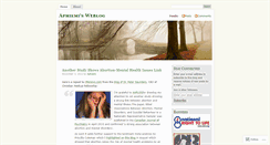 Desktop Screenshot of aphiemi.wordpress.com