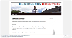 Desktop Screenshot of blogs4mitt.wordpress.com