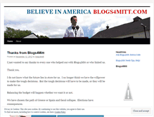 Tablet Screenshot of blogs4mitt.wordpress.com