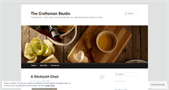 Desktop Screenshot of craftsmanstudio.wordpress.com