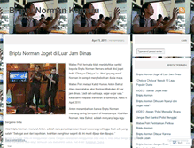 Tablet Screenshot of briptunormankamaru.wordpress.com